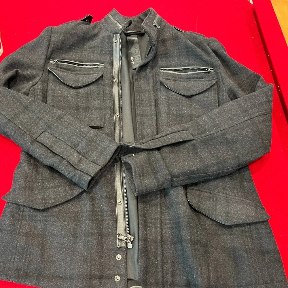 Joes Jeans Wool Blend Jacket Size L. Like New - Picture 1 of 4